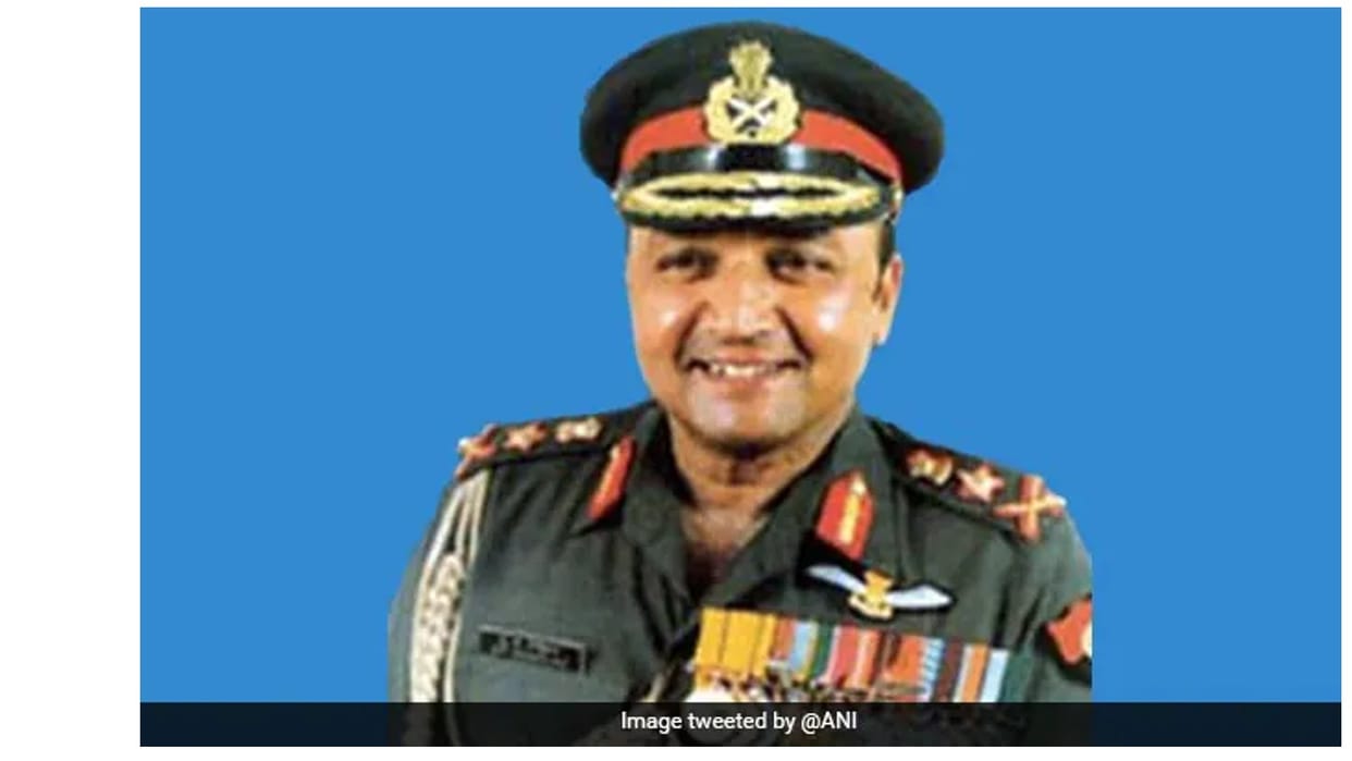 Former Chief of Army Staff General SF Rodrigues passed away, Army Chief express his condolence