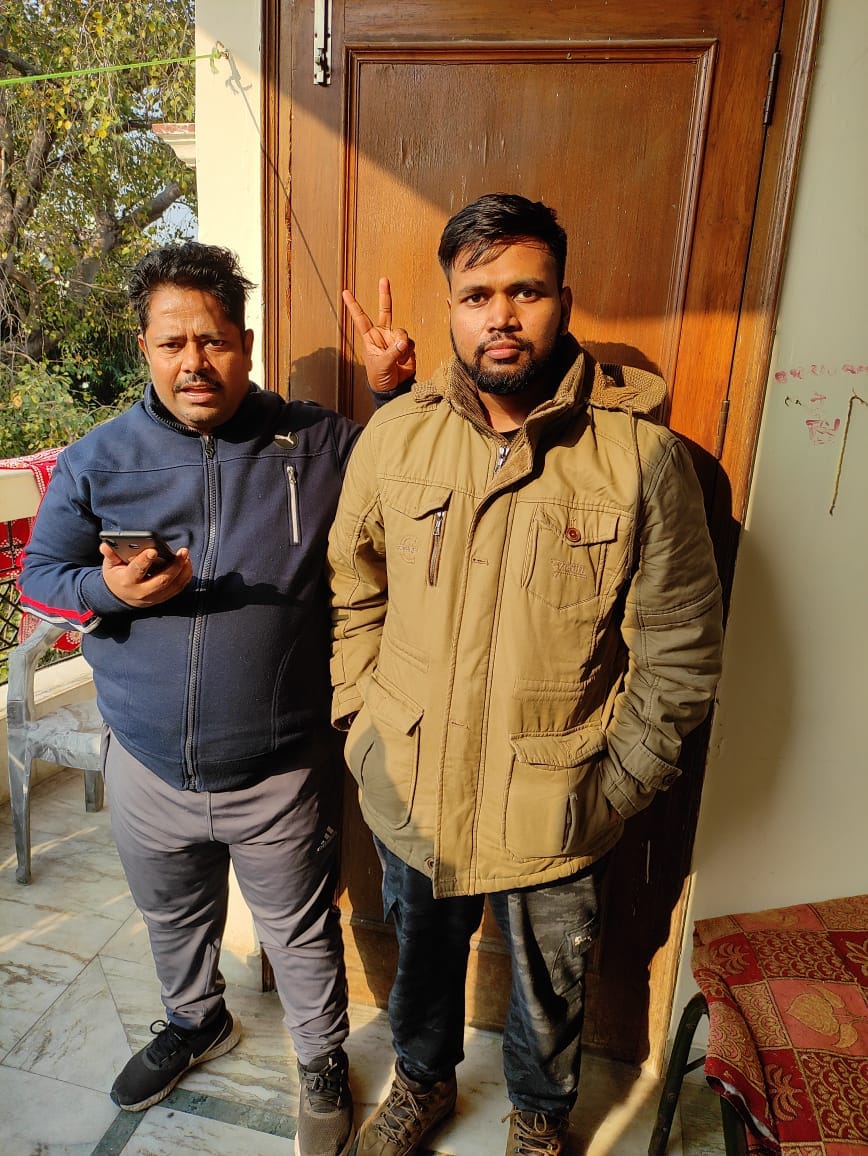 It took 16 hours for Sankalp to cross the border