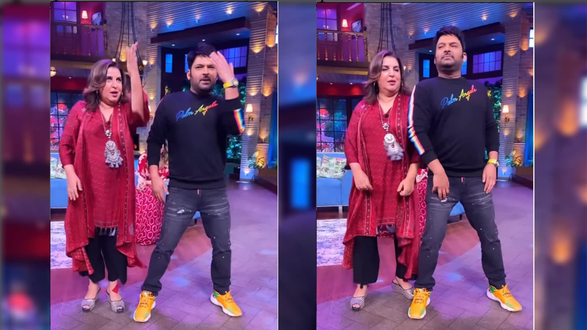 Kapil Sharma did Tip Tip Barsa pani dance with Farah Khan then what happened will make you laugh