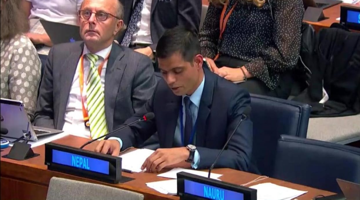 Nepal voted in favor of a resolution condemning Russia brought in the United Nations General Assembly against the attack on Ukraine