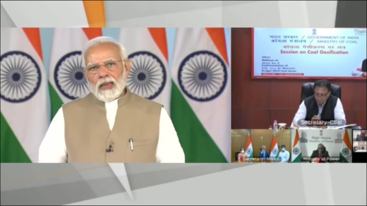 PM Narendra Modi Addresses Energy for Sustainable Growth Webinar Today present concept of solar tree