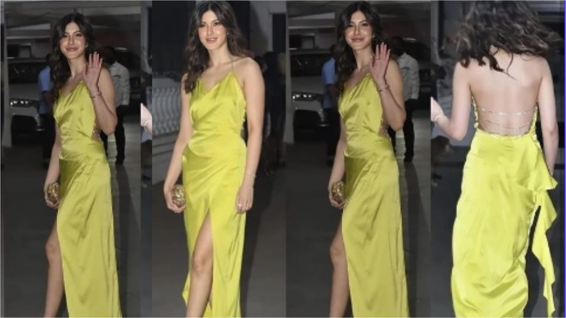 shanaya kapoor hot pink mini dress in pics look bold glamorous and sizzling