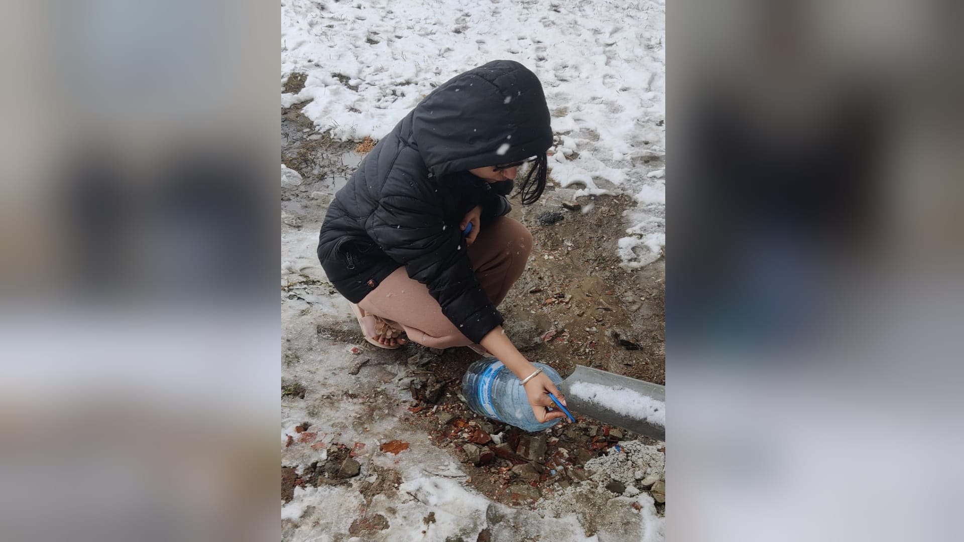 Ukraine vs Russia Indian students waiting ice to melt for drinking water facing many problems