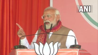 मिर्जापुर में नरेंद्र मोदी