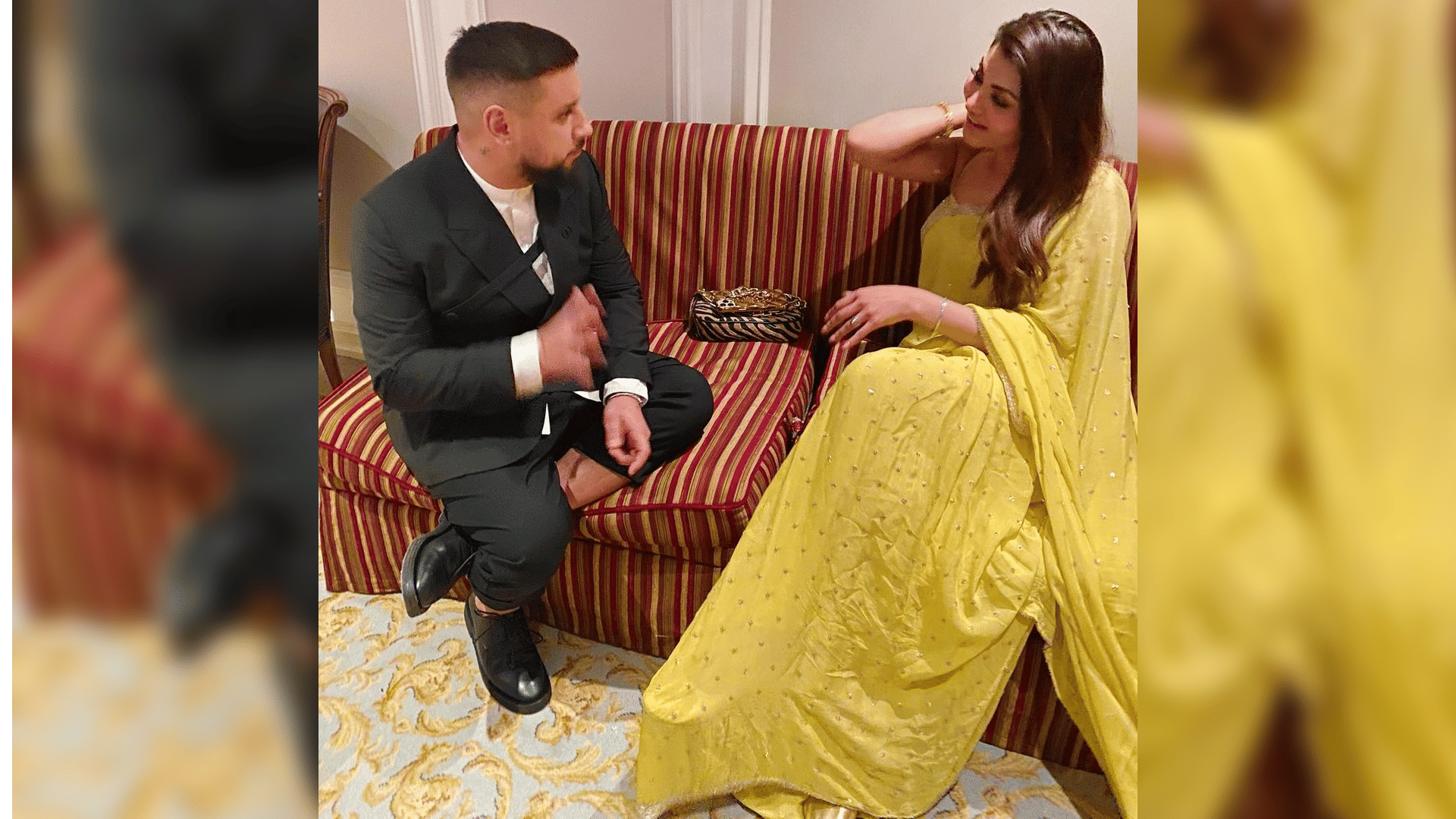 Urvashi Rautela shares pictures with Ukrainian singer Dmitriy Monatik actress said Stop war in Ukraine