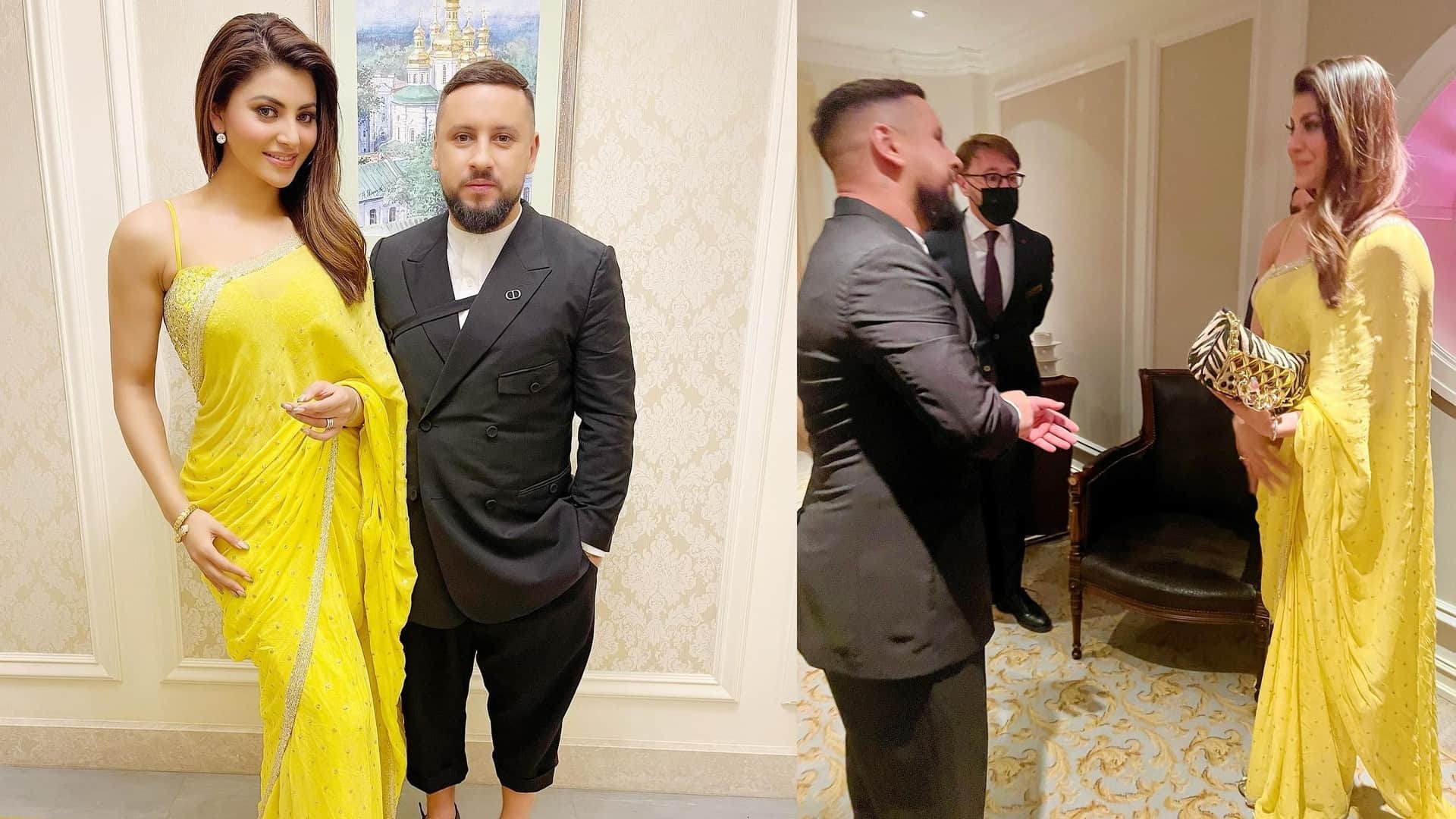 Urvashi Rautela shares pictures with Ukrainian singer Dmitriy Monatik actress said Stop war in Ukraine
