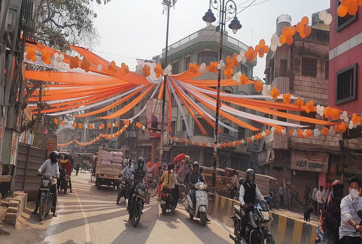 UP Assembly Election 2022 PM Narendra modi Road show in varanasi Banaras is ready for grand welcome  see in pictures