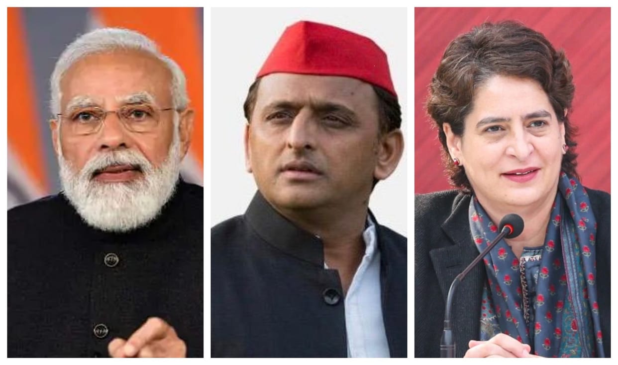 UP Chunav 2022 poltical leaders gathring in varanasi 7th phase voting up UP Assembly Election 2022