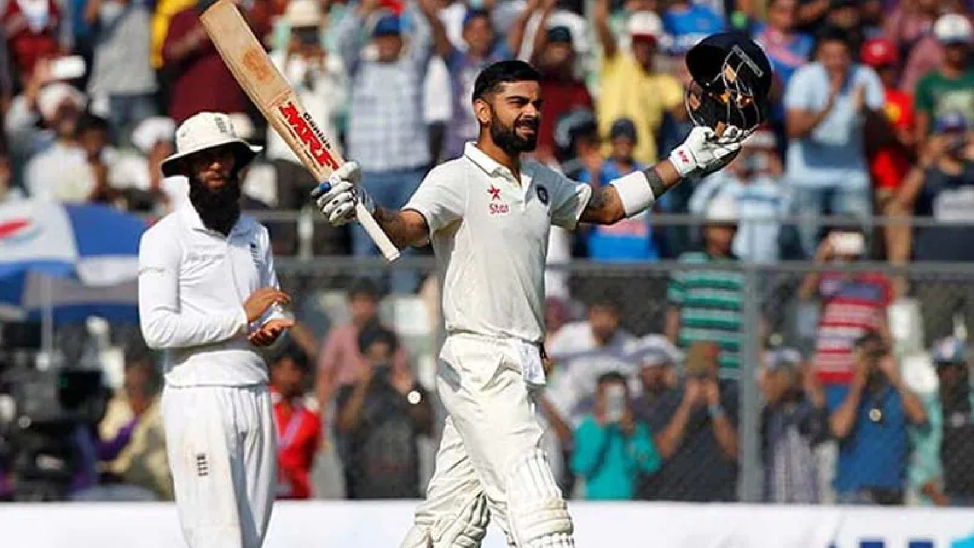 Virat Kohli test Career in photos started against West Indies and playing 100th test against Sri lanka