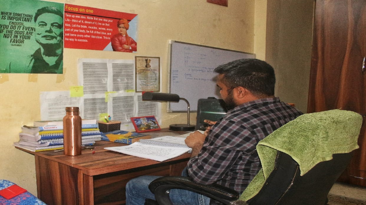 Walls also became helpful for students in preparing for examinations in delhi
