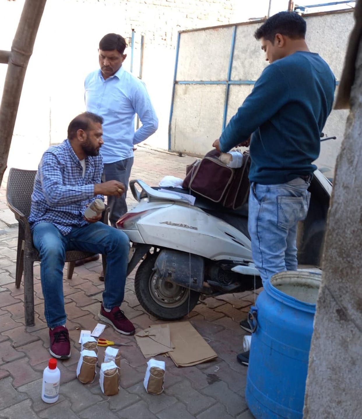 CM Flying raided cheese and ghee factory, took samples