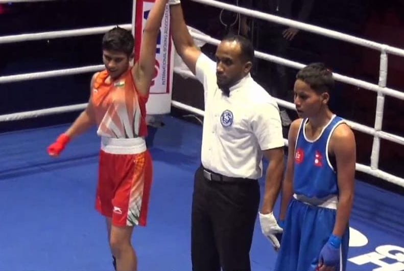 Yakshika won bronze medal in the first bout