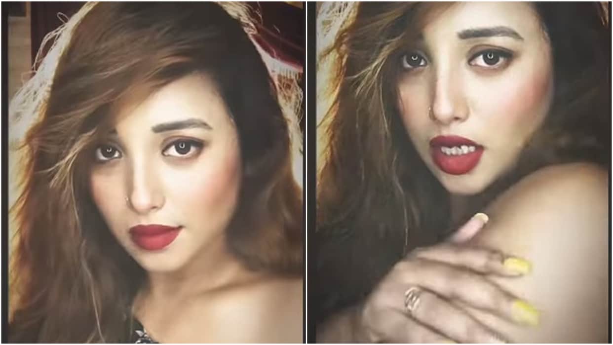 Bhojpuri: Rani Chatterjee was seen swinging on the song meri jaan of Gangubai robbed the hearts of fans with her cute style
