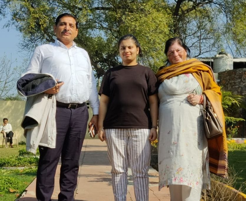 Ukraine case: Naina provided food to 10 to 12 people trapped on the way, showed generosity