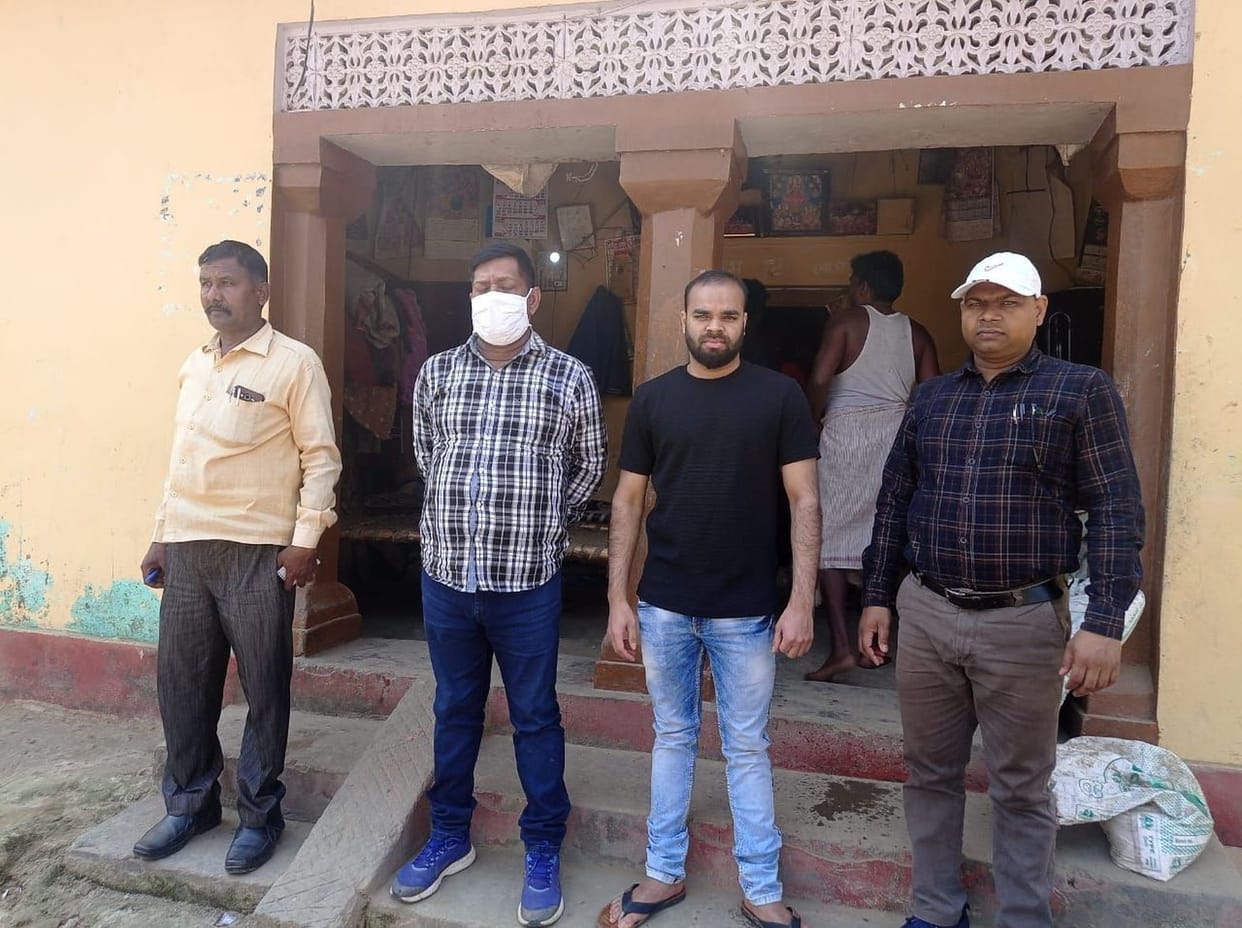 After walking for miles, Suresh reached home safely via Hungary.