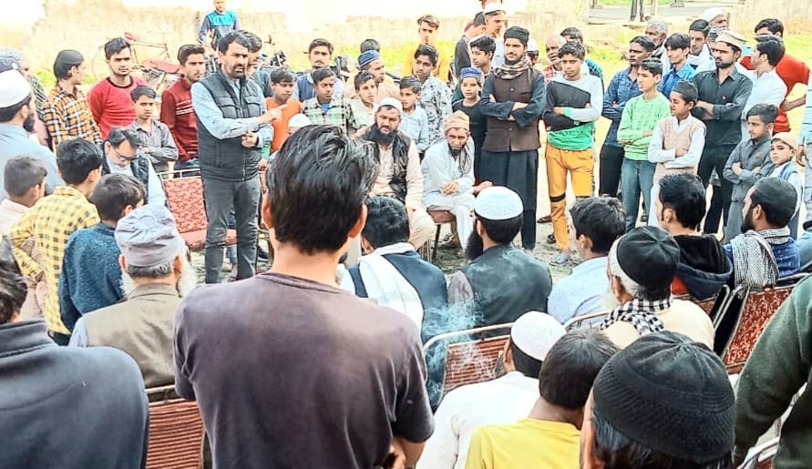 Villagers of Budhakheda mobilized against drugs