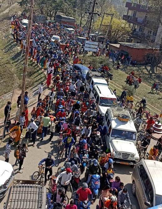 Crawd For Chakarpur Mela