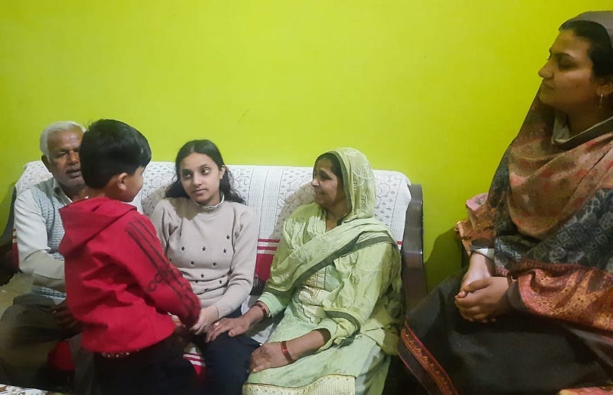 Simran and Bilal reach home, family happy