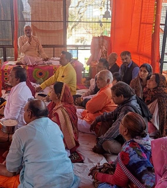 Hathras: The sacrifices given in the Balabhadra Mahayagya for the progress of the region