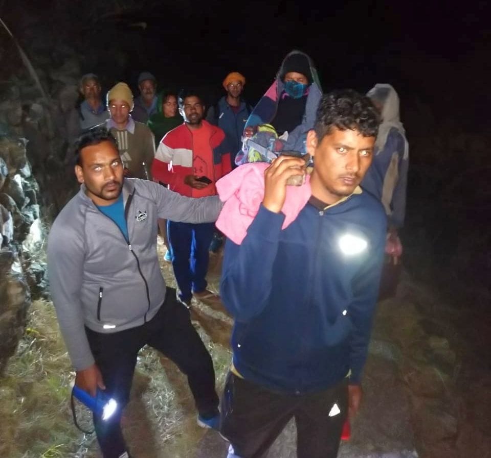 Pabhya's delivery victim was taken to the hospital by doli