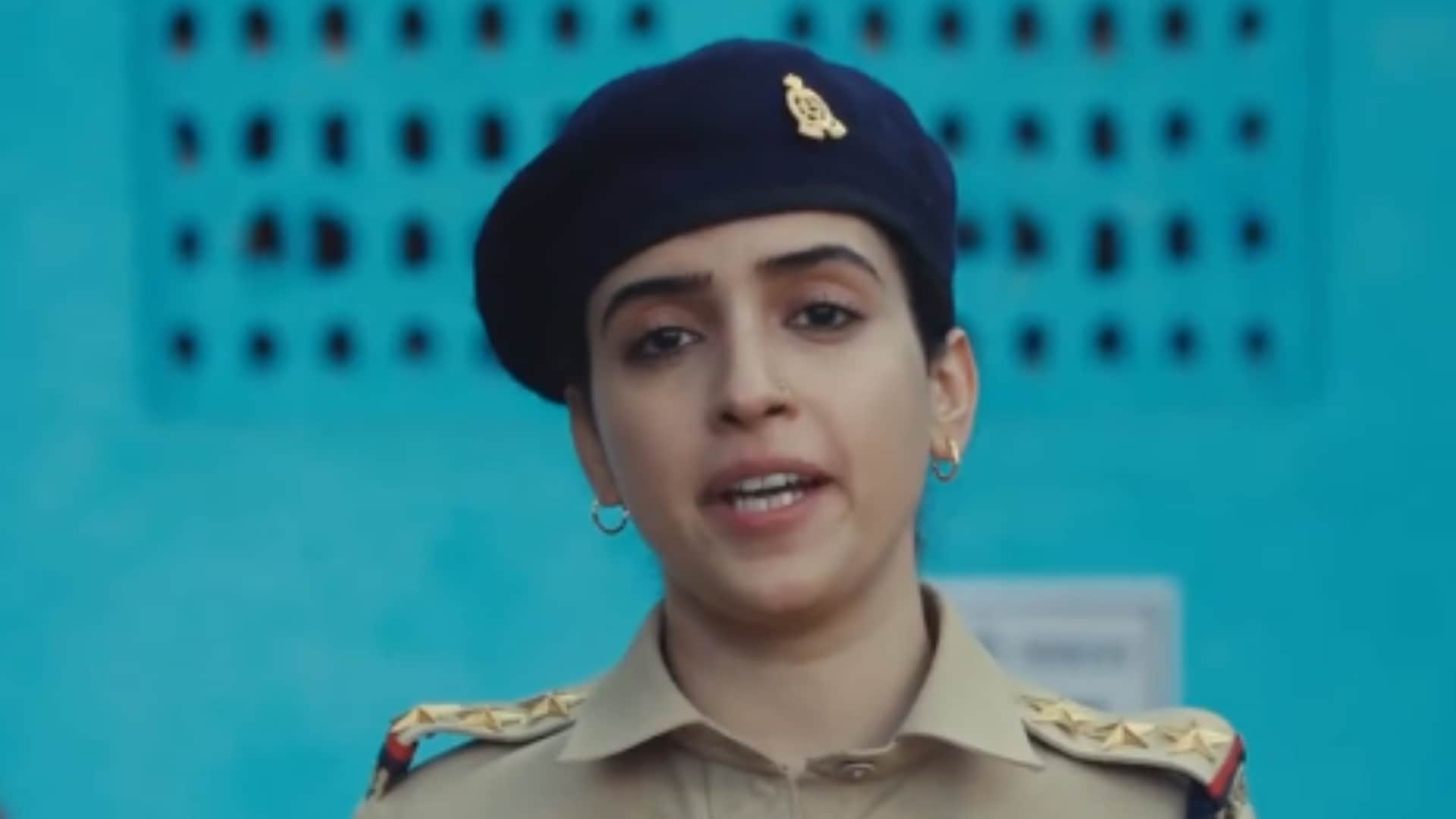 First look of sanya malhotra from her upcoming netflix movie Kathal is out