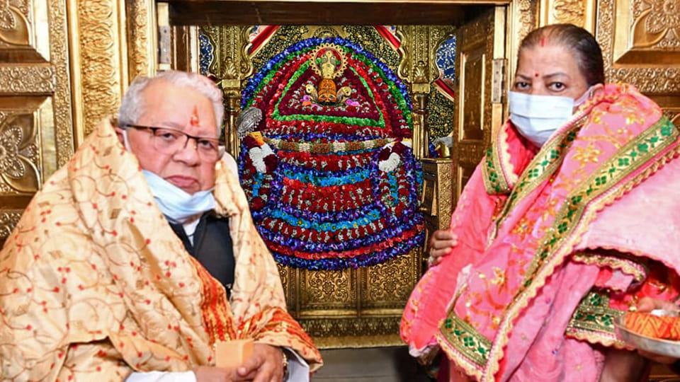 Rajasthan governor kalraj mishra visited khatu shyam baba in sikar 