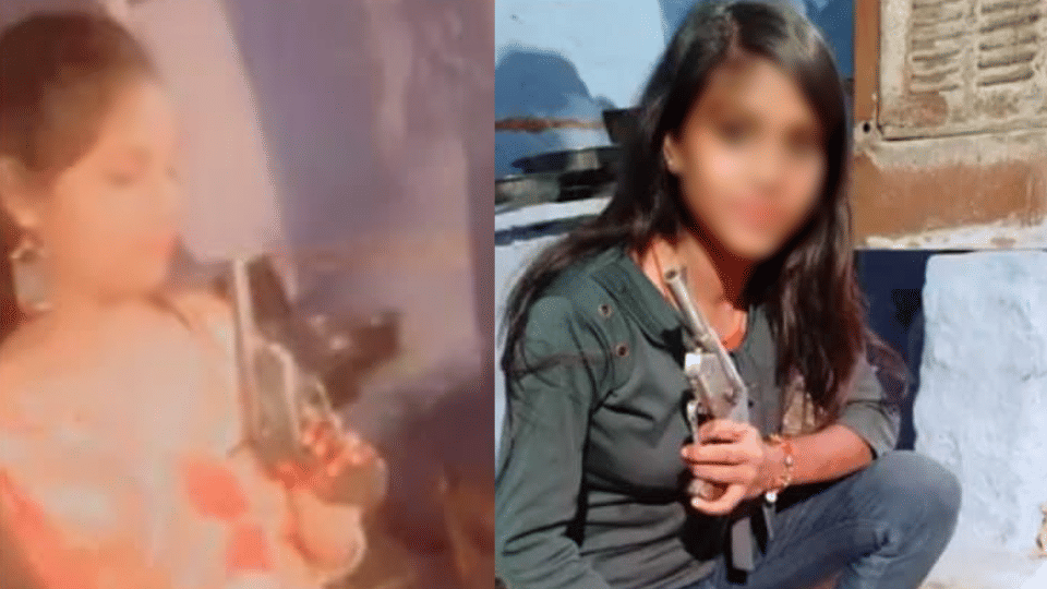 Gwalior News: Youth arrested with country made pistol after his neighbour shares photos on social media