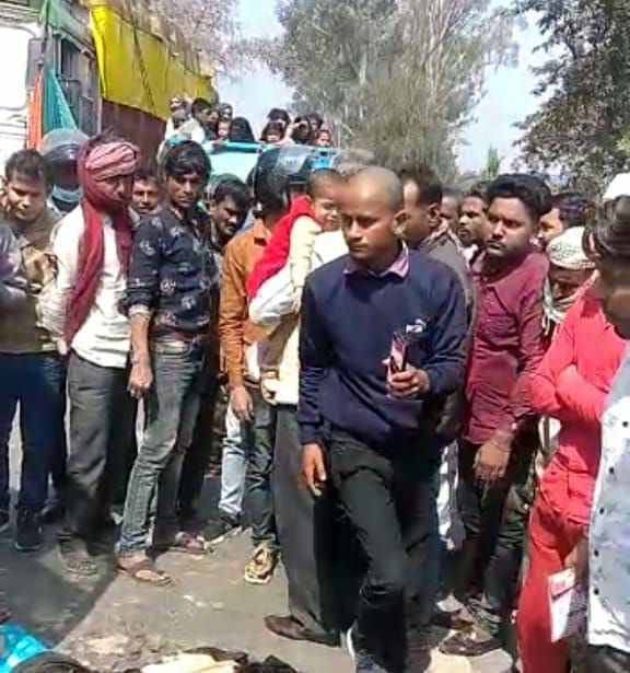 Woman dies in road accident, husband injured