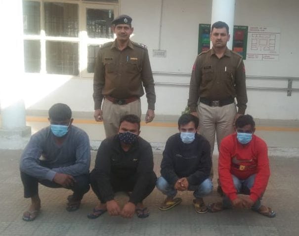 Five accused arrested for kidnapping bike driver after accident