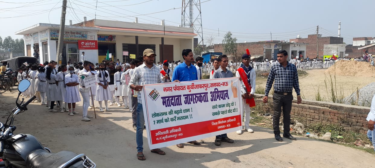 Voting awareness rally taken out