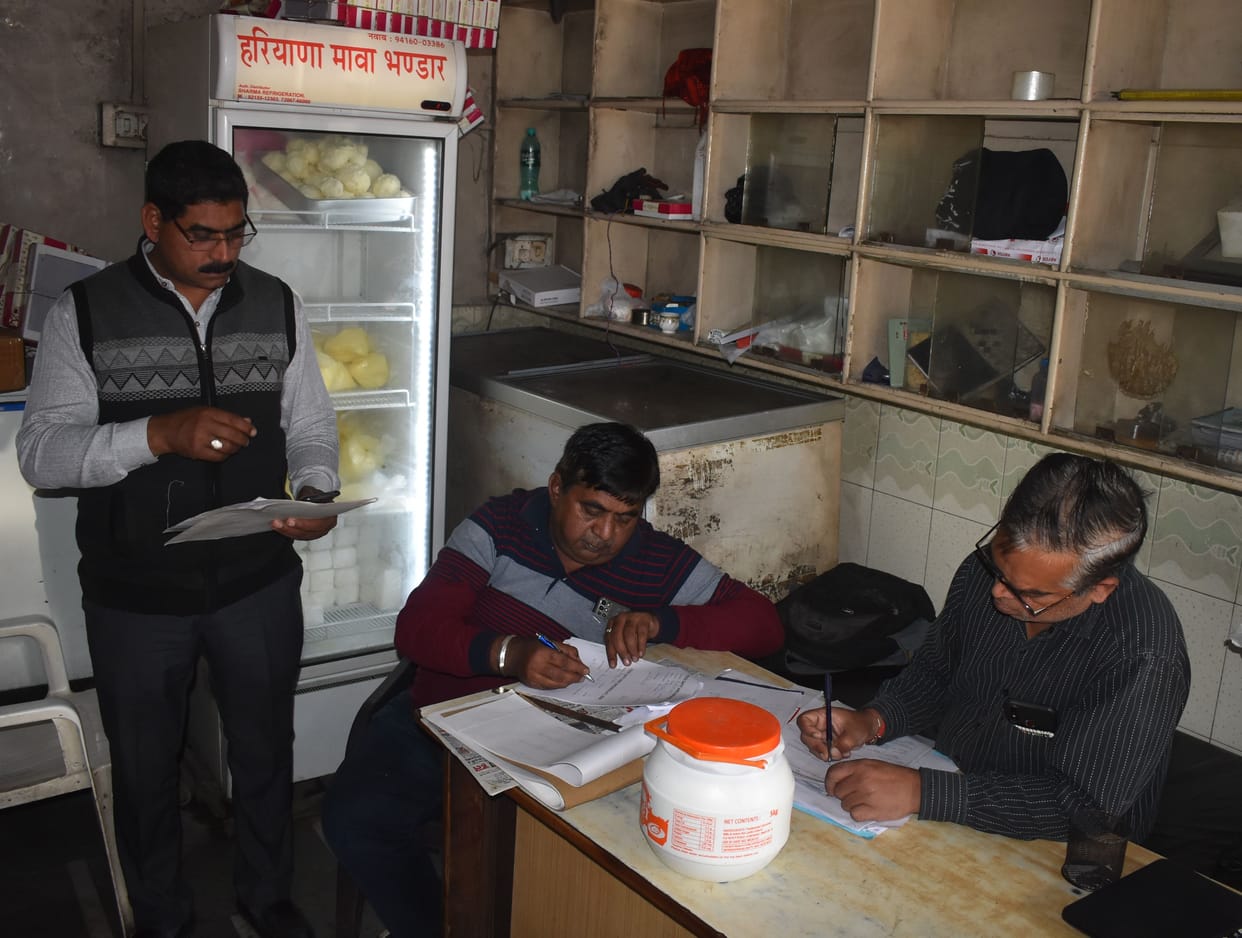 Raid before Holi, for samples