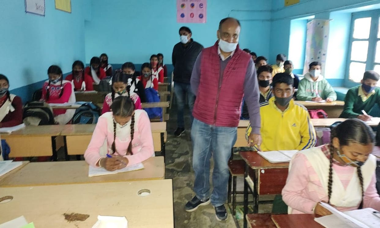 Stock entry in government schools is not correct education level