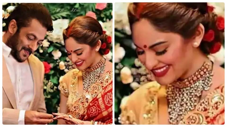 bollywood stars fake wedding photos viral salman khan sonakshi vijay devarakonda aamir khan fatima sana shaikh