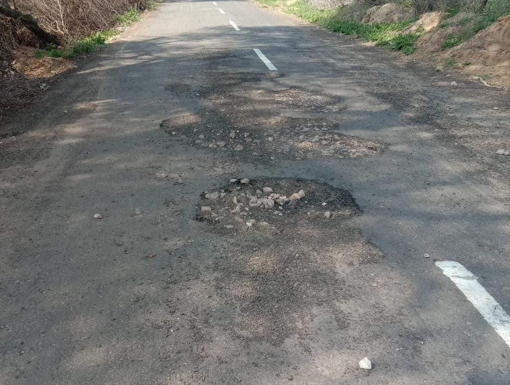 Road broken within four months, allegation of using substandard material in construction