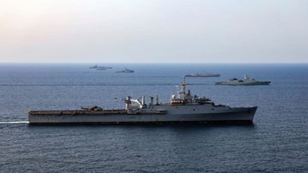 sea phase of Exercise MILAN 2022 culminated on 4TH March