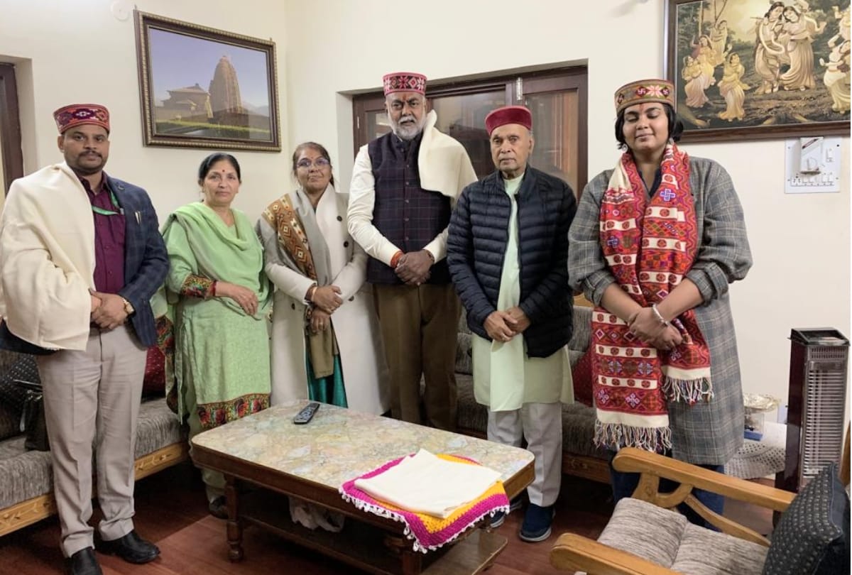 Minister of State Prahlad Singh Patel meet Prem kumar Dhumal