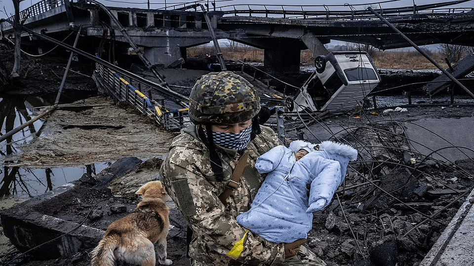 Russia Ukraine War: Kyiv facing the horrors of war, photos make us cry