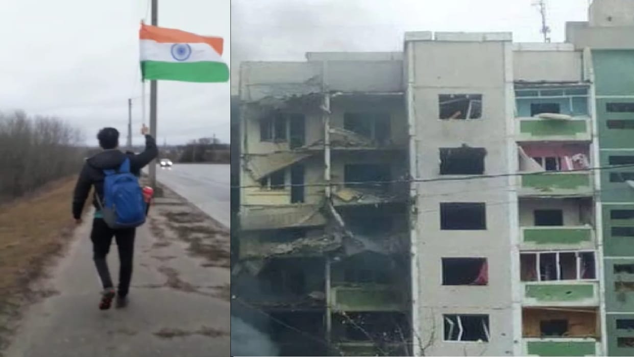 Russia Ukraine War Brother and sister of Kanpur residents separated in stampede between bomb blasts