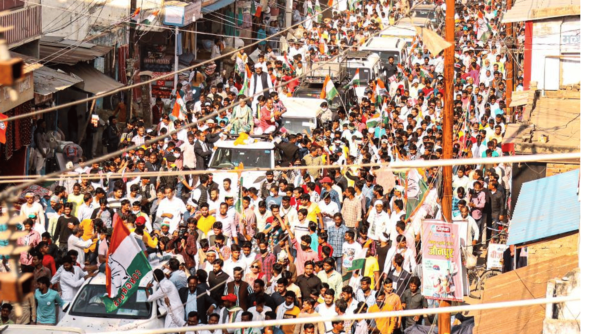 UP Elections 2022 7th Phase Election Campaign in 15 Photos Modi  in Kashi Akhilesh in Azamgarh and Mirzapur