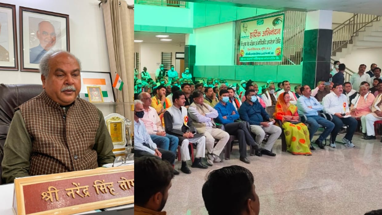 Morena: Free cataract operation will be conducted in the district for three days, Union Agriculture Minister launched