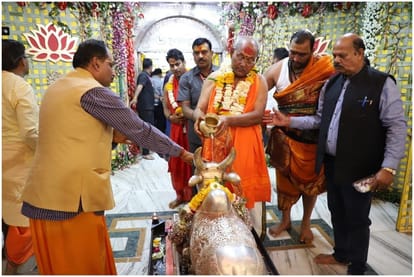 Ujjain: Before the budget session, the Speaker of the Assembly, under the shelter of Mahakal, said - I have come to seek permission and blessings from Baba...