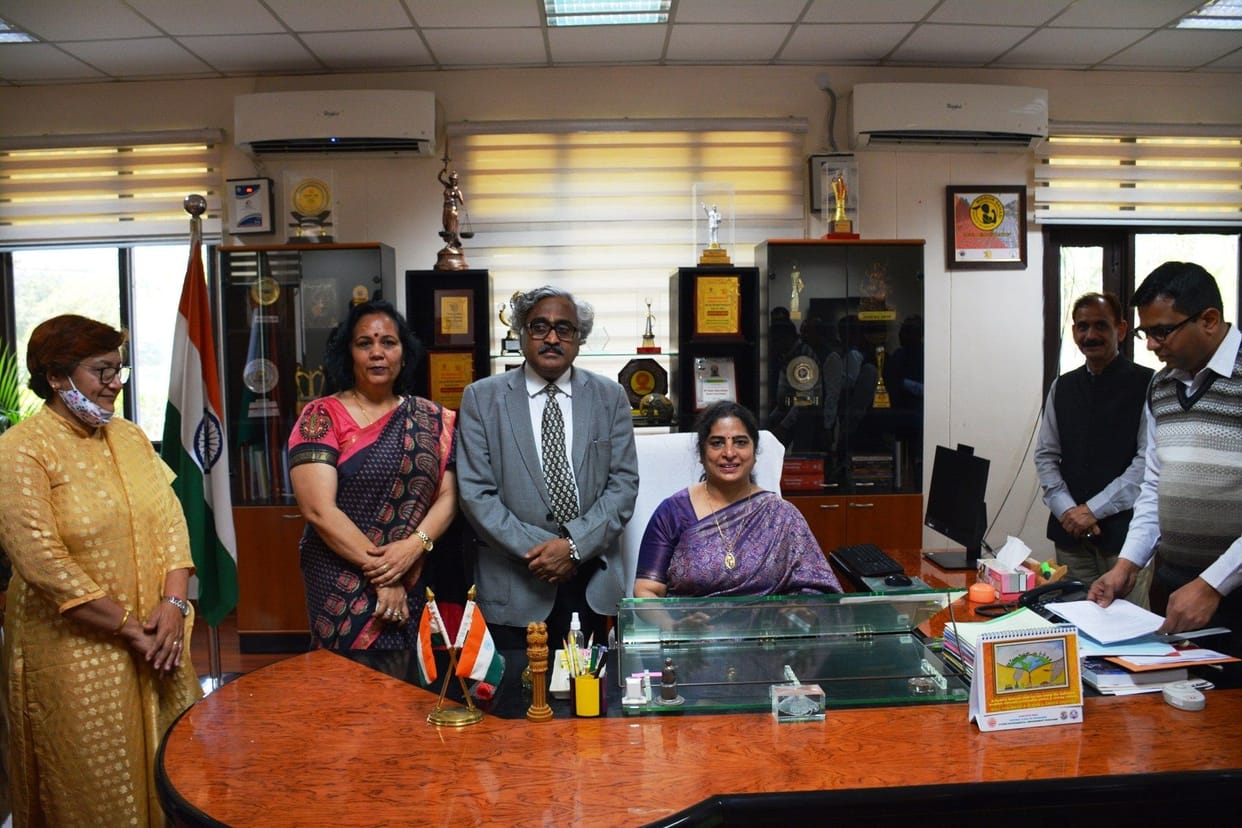 Pro. Sudesh Chikkara took over as the Vice Chancellor of BPS Women's University