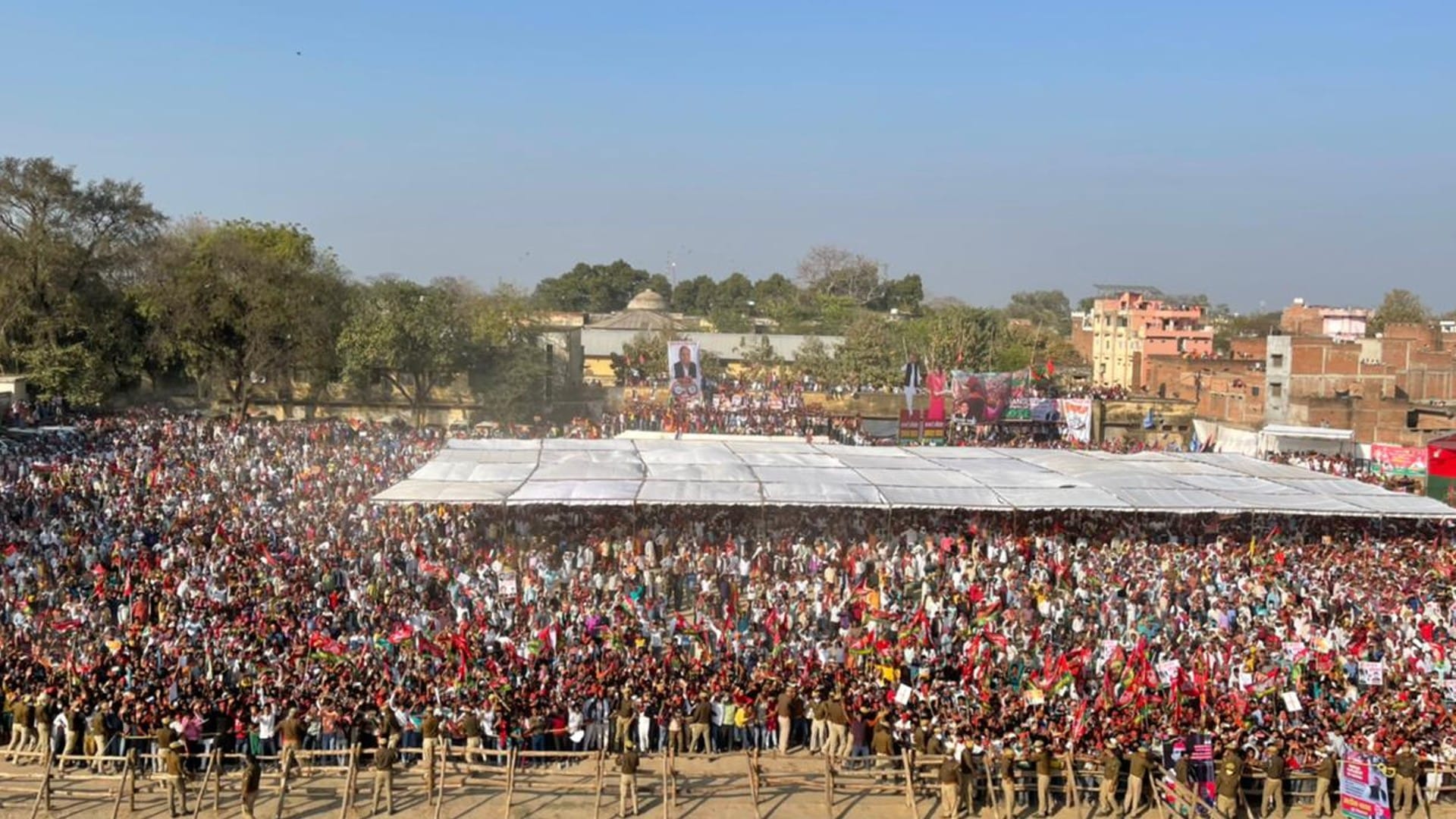UP Elections 2022 7th Phase Election Campaign in 15 Photos Modi  in Kashi Akhilesh in Azamgarh and Mirzapur