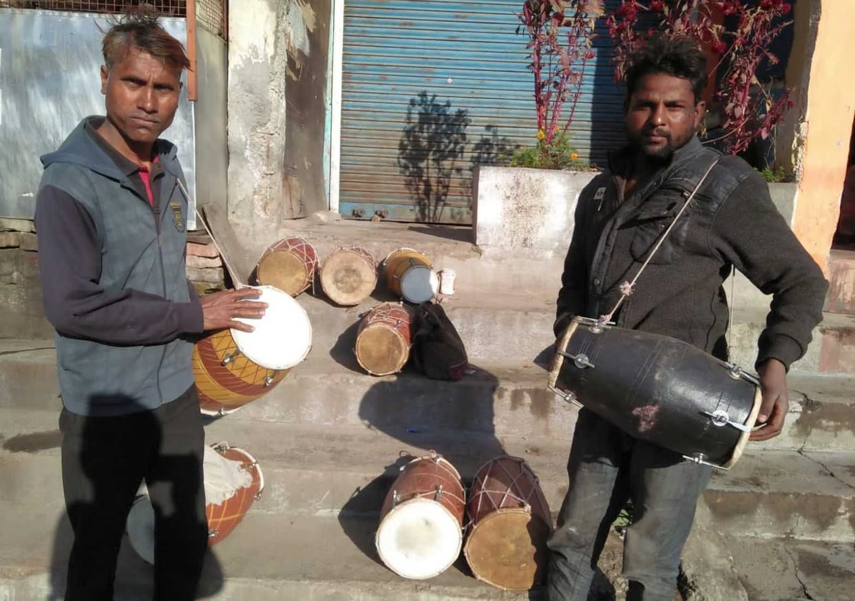 Sale of Dholak in Bageshwar