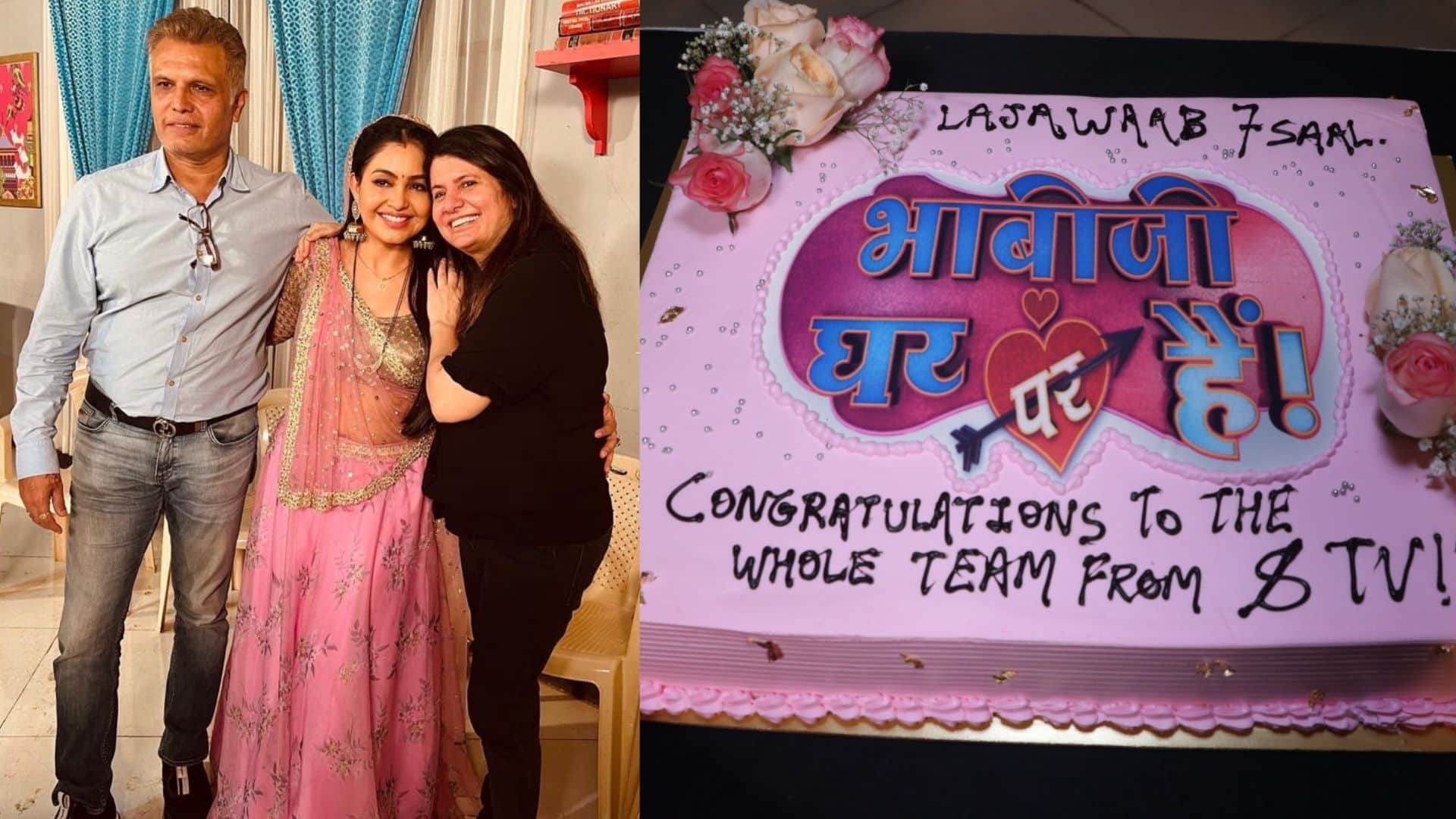Bhabiji Ghar Par Hain completes 7 years, Here are some pics from celebrations