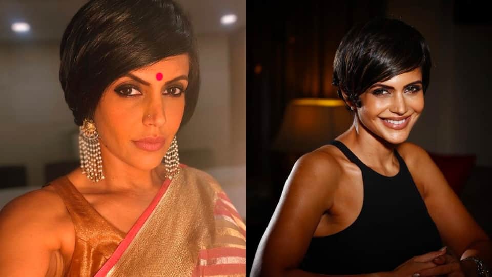 When Mandira Bedi was offered negative roles because of her short hair