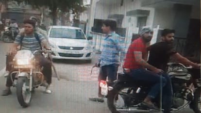 कैमरे में कैद हुए आरोपी