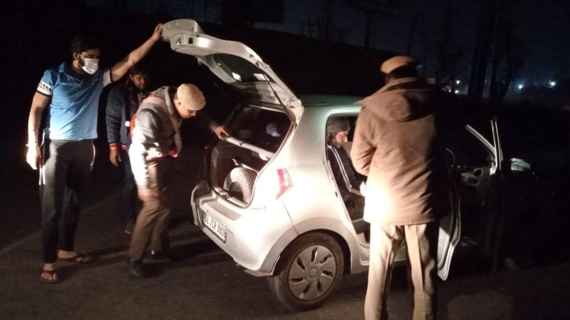 1849 vehicles were checked, 38 challans were deducted