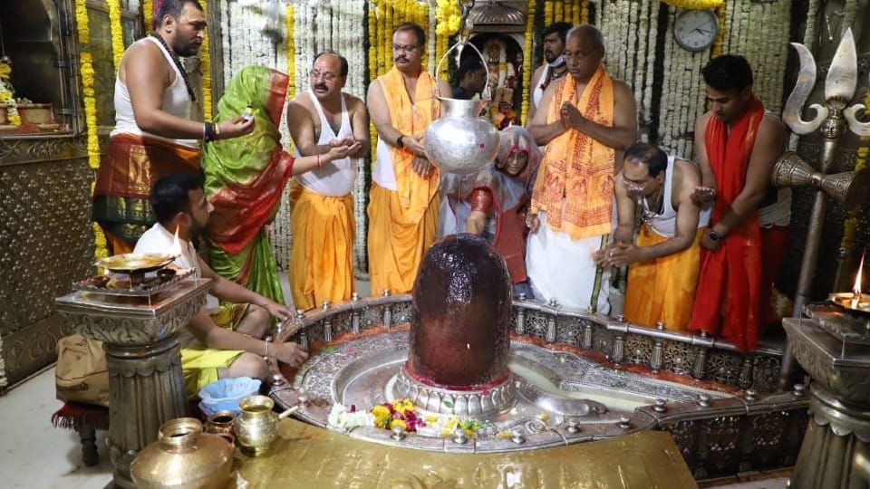 Ujjain: Before the budget session, the Speaker of the Assembly, under the shelter of Mahakal, said - I have come to seek permission and blessings from Baba...