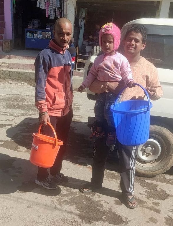 Demand For Water Supply in Moonakot